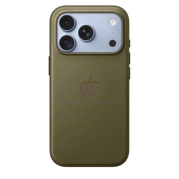 Apple Coque TechWoven avec MagSafe Apple iPhone 18 Pro - Olive