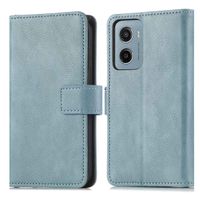 imoshion Étui de télephone portefeuille de luxe Motorola Moto G05 / E15 - Bleu clair