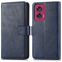 imoshion Étui de télephone portefeuille de luxe Motorola Edge 50 Fusion - Bleu foncé