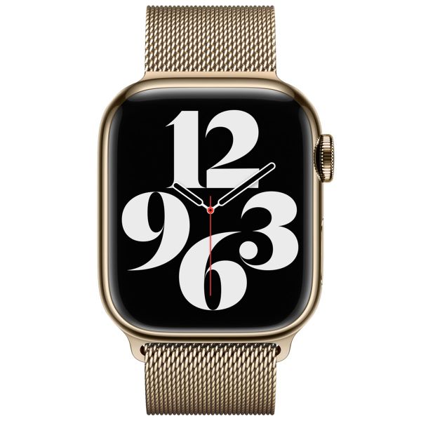 Apple Bracelet à boucle Milanais Apple Watch | 38/40/41/42 mm - Doré