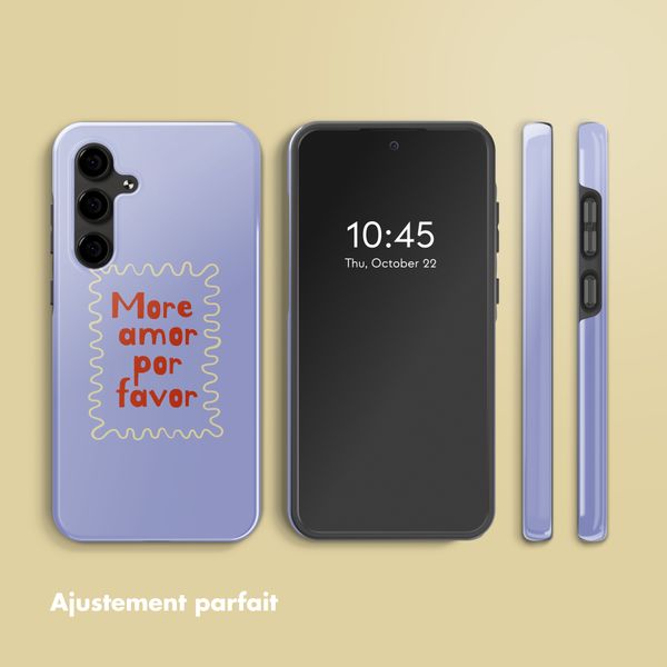 Selencia Coque arrière Vivid Samsung Galaxy S24 FE - More Amor