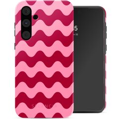Selencia Coque arrière Vivid Samsung Galaxy A55 - Wave Vibes Lipstick