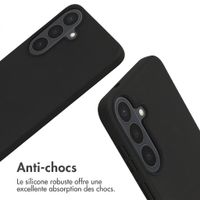 imoshion Coque en silicone avec cordon Samsung Galaxy S26 FE - Noir