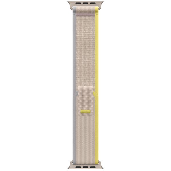 Apple Bracelet Trail Loop Apple Watch | 44/45/46/49 mm - Taille M/L - Jaune / Beige
