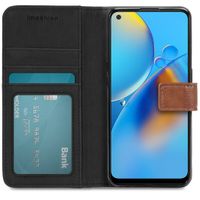 imoshion Étui de télephone portefeuille de luxe Oppo A74 (4G) - Marron