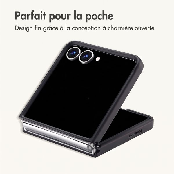 imoshion Coque Color Guard avec MagSafe Samsung Galaxy Z Flip 8 - Noir