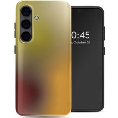 Selencia Coque arrière Vivid Samsung Galaxy S24 - Gradient Olive Dust
