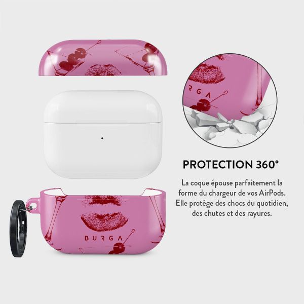 Burga Coque rigide Apple AirPods Pro 2 - Call me