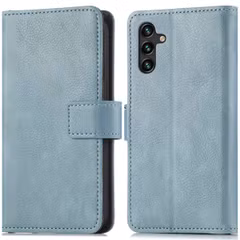 imoshion Étui de télephone portefeuille de luxe Samsung Galaxy A13 (5G) / A04s - Bleu clair