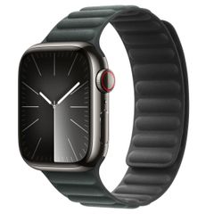 Apple Bracelet à maillons magnétique FineWoven Apple Watch | 38/40/41/42 mm - Taille M/L - Evergreen