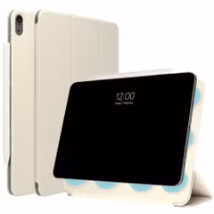 imoshion Magnetic etui de téléphone portefeuille Apple iPad Air 11 pouces (2026) M4 / (2025) M3 / (2024) M2 / Air 5 (2022) / Air 4 (2020) - Beige