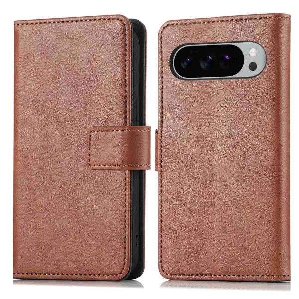 imoshion Étui de télephone portefeuille de luxe Google Pixel 10 / 10 Pro - Marron