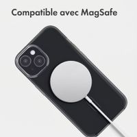 Accezz Lite coque arrière avec MagSafe Apple iPhone 15 - Smokey Clear