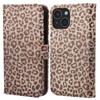 imoshion Étui de télephone portefeuille Design Apple iPhone 15 - Leopard Mood