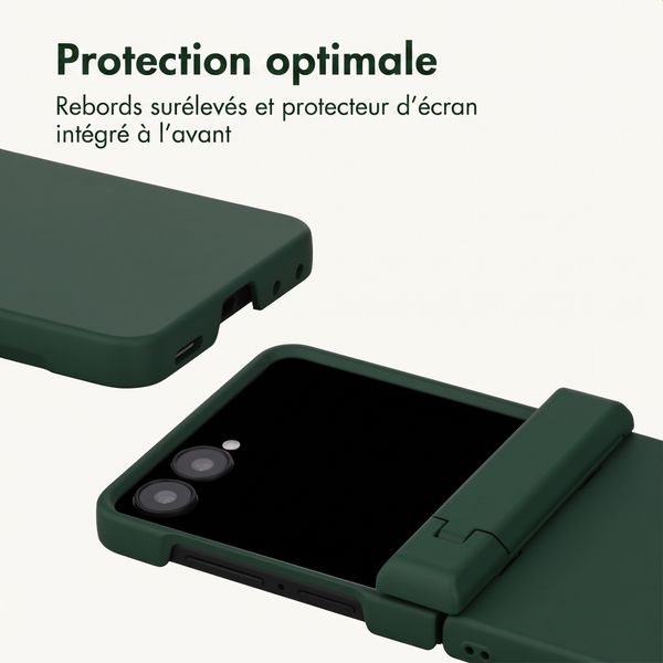 imoshion Color Backcover avec support Samsung Galaxy Z Flip 8 - Vert foncé