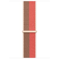Apple Bracelet Sport Loop Apple Watch | 44/45/46/49 mm - Pink Pomelo/Tan