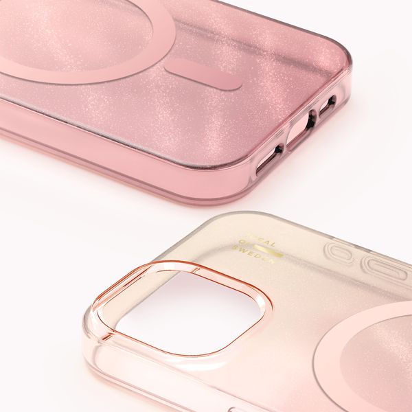 iDeal of Sweden Coque Clear MagSafe Apple iPhone 17e / 16e / 15 / 14 / 13 - Rose Blush