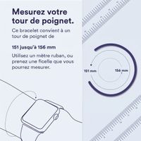 Apple Bracelet Solo tressé Apple Watch | 44/45/46/49 mm - Taille 4 - Clay