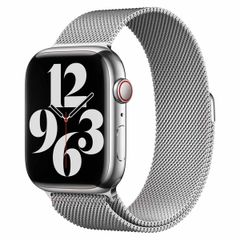 Apple Bracelet à boucle Milanais Apple Watch | 44/45/46/49 mm - Argent