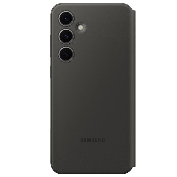 Samsung Original Coque S View Samsung Galaxy S24 FE - Noir