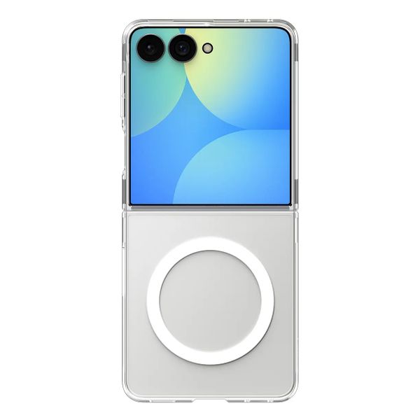 Spigen Coque AirSkin MagSafe Samsung Galaxy Z Flip 8 - Clear / White