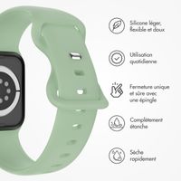 imoshion Bracelet en silicone⁺ Apple Watch | 38/40/41/42 mm - Taille S/M - Pistachio