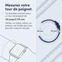 Garmin Bracelet silicone  - Connexion Garmin 18 mm - French Grey
