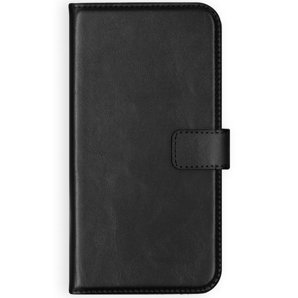 Selencia Étui portefeuille en cuir véritable Apple iPhone 8 Plus / 7 Plus - Noir