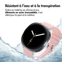imoshion Bracelet en silicone flexible Samsung Galaxy Watch 9 (40/44mm) / Watch 8 (40/44mm) / Classic (46mm) - Rose