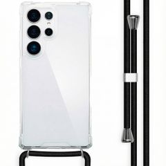 imoshion Coque arrière transparente avec cordon Samsung Galaxy S25 Ultra - Noir