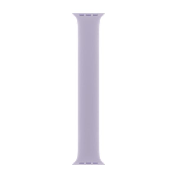 Apple Bracelet Boucle unique en Silicone Apple Watch | 44/45/46/49 mm - Taille 2 - Purple Fog