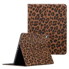 Selencia Coque tablette Sabi avec imprimé léopard Apple iPad Air 11 pouces (2026) M4 / (2025) M3 / (2024) M2 / Air 5 (2022) / Air 4 (2020) - Mocha Brown