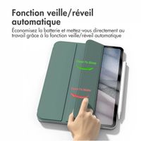 imoshion Magnetic etui de téléphone portefeuille Apple iPad Air 13 pouces (2026) M4 / (2025) M3 / (2024) M2 - Vert foncé