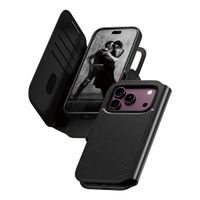 CARE by PanzerGlass Étui de télephone portefeuille Tango 2 en 1 avec MagSafe Apple iPhone 18 Pro / 17 Pro - Noir