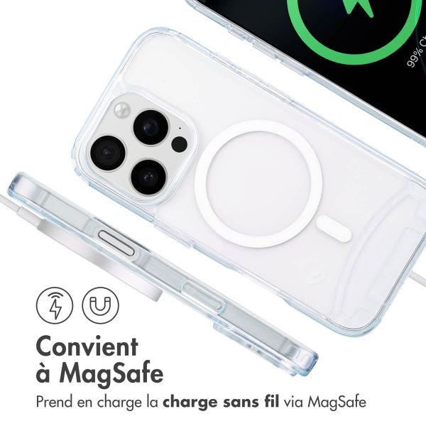 imoshion Coque MagSafe avec cordon amovible Apple iPhone 16 Pro - Transparent