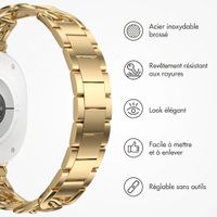 Selencia Bracelet Chain Samsung Galaxy Watch 9 (40/44mm) / Watch 8 (40/44mm) / Classic (46mm) - Doré
