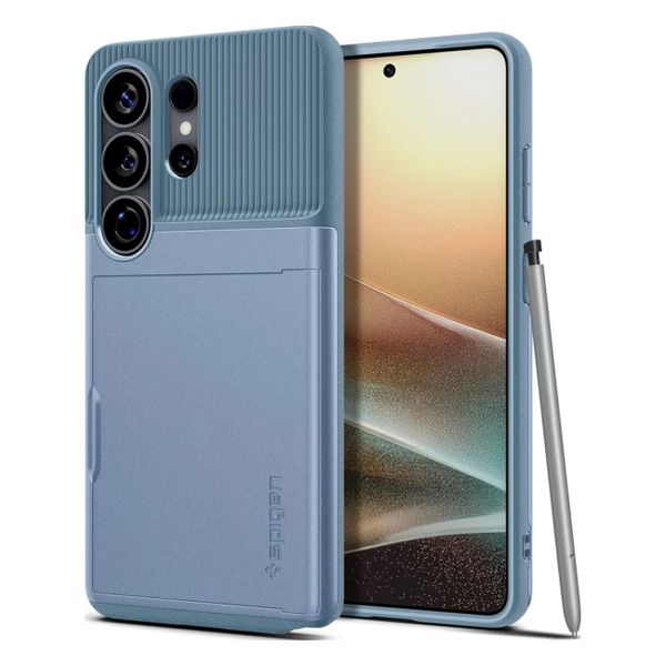Spigen Coque Slim Armor Samsung Galaxy S26 Ultra - Light Blue