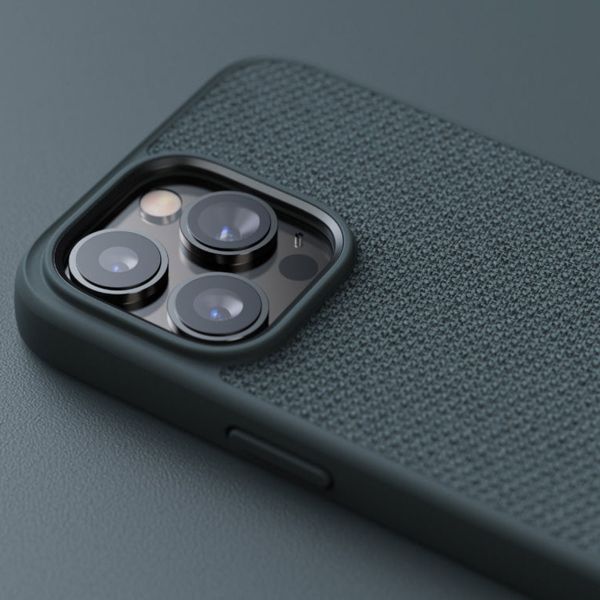 Njorð Collections Coque en tissu Apple iPhone 14 Pro Max - Dark Grey