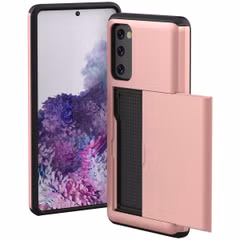 imoshion Coque arrière avec porte-cartes Samsung Galaxy S20 FE - Rose Doré