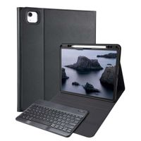 Accezz Étui de tablette Bluetooth Clavier Apple iPad Air 13 pouces (2026) M4 / (2025) M3 / (2024) M2 - QWERTY / NL - Noir
