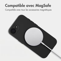 Accezz Coque Grip avec MagSafe Apple iPhone 17e / 16e - Noir
