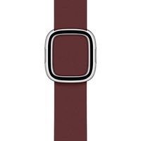 Apple Bracelet Leather Band Modern Buckle Apple Watch | 38/40/41/42 mm - Taille S - Garnet