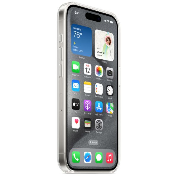 Apple ClearCase MagSafe Apple iPhone 15 Pro - Transparent