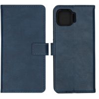 imoshion Étui de télephone portefeuille de luxe Motorola Moto G 5G Plus - Bleu foncé