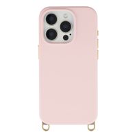 Selencia Coque arrière Rivièra avec MagSafe avec crochets amovibles Apple iPhone 15 Pro - Sorbet Pink