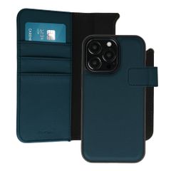 imoshion Étui portefeuille luxe 2-en-1 amovible Apple iPhone 13 Pro - Bleu