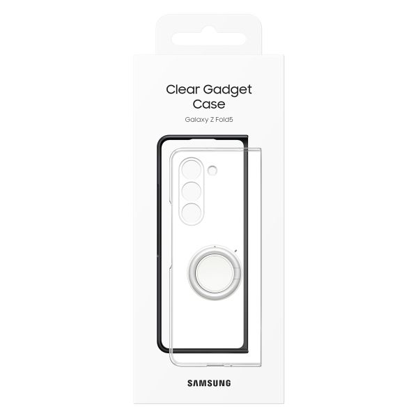Samsung Coque originale Clear Gadget Samsung Galaxy Z Fold 5 - Transparent