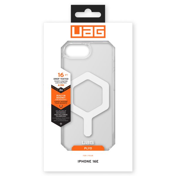 UAG Coque Plyo MagSafe Apple iPhone 17e / 16e - Ice