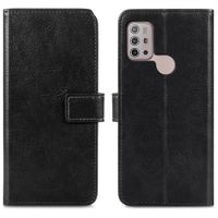 imoshion Étui de télephone portefeuille de luxe Motorola Moto G30 / G20 / G10 (Power) - Noir