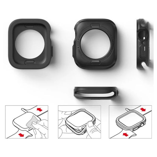 Ringke Coque Air Sports Apple Watch - 44 / 45 mm - Noir